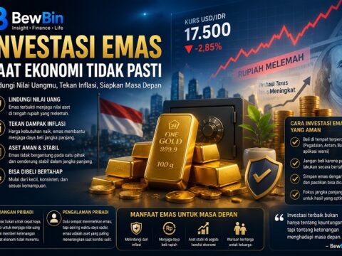 Pentingnya Investasi Emas di Tengah Ekonomi Indonesia Saat Rupiah Melemah INVESTASI EMAS DI EKONOMI YANG TIDAK PASTI