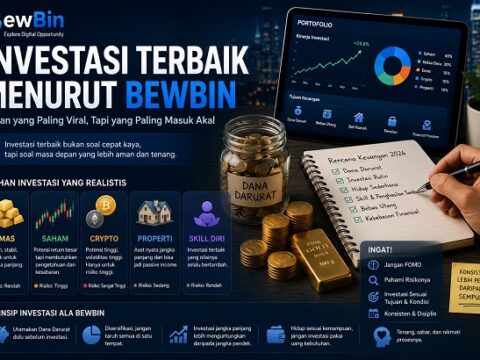 Investasi Terbaik di 2026, Bukan yang Paling Viral Tapi yang Paling Masuk Akal