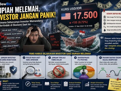 Bagaimana Seharusnya Investor Bersikap Saat Rupiah Melemah? rupiah melemah investor jangan panik