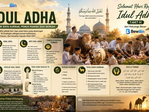 Idul Adha, Tentang Pengorbanan, Keikhlasan, dan Hangatnya Kebersamaan di Kampung