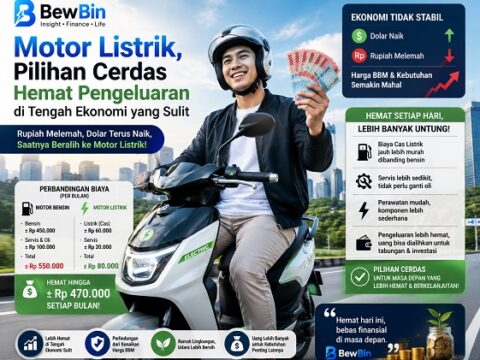 Bagaimana Motor Listrik Bisa Membantu Menghemat Pengeluaran di Tengah Ekonomi yang Sulit?